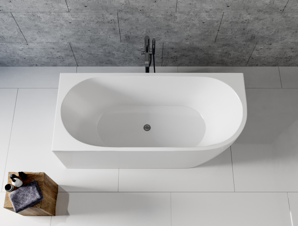 Акриловая ванна Aquanet Elegant А 260054 180, белая матовая фото в интернет-магазине «Wasser-Haus.ru»