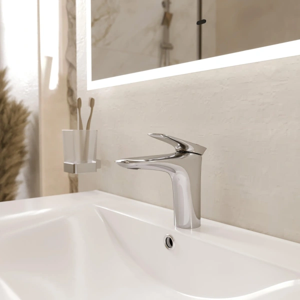 Смеситель для раковины BOND Cube B03-2100 chrome фото в интернет-магазине «Wasser-Haus.ru»
