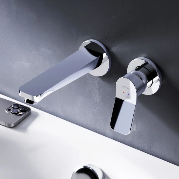 Смеситель для раковины AM.PM X-Joy F85A72600 С ВНУТРЕННЕЙ ЧАСТЬЮ, хром фото в интернет-магазине «Wasser-Haus.ru»