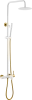 Душевая стойка Boheme Uno 468-WG white gold фото в интернет-магазине «Wasser-Haus.ru»