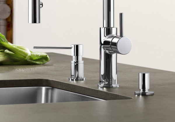 Дозатор Blanco Lato 525808 хром фото в интернет-магазине «Wasser-Haus.ru»
