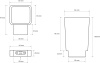 Стакан Bemeta Via 135011012 фото в интернет-магазине «Wasser-Haus.ru»