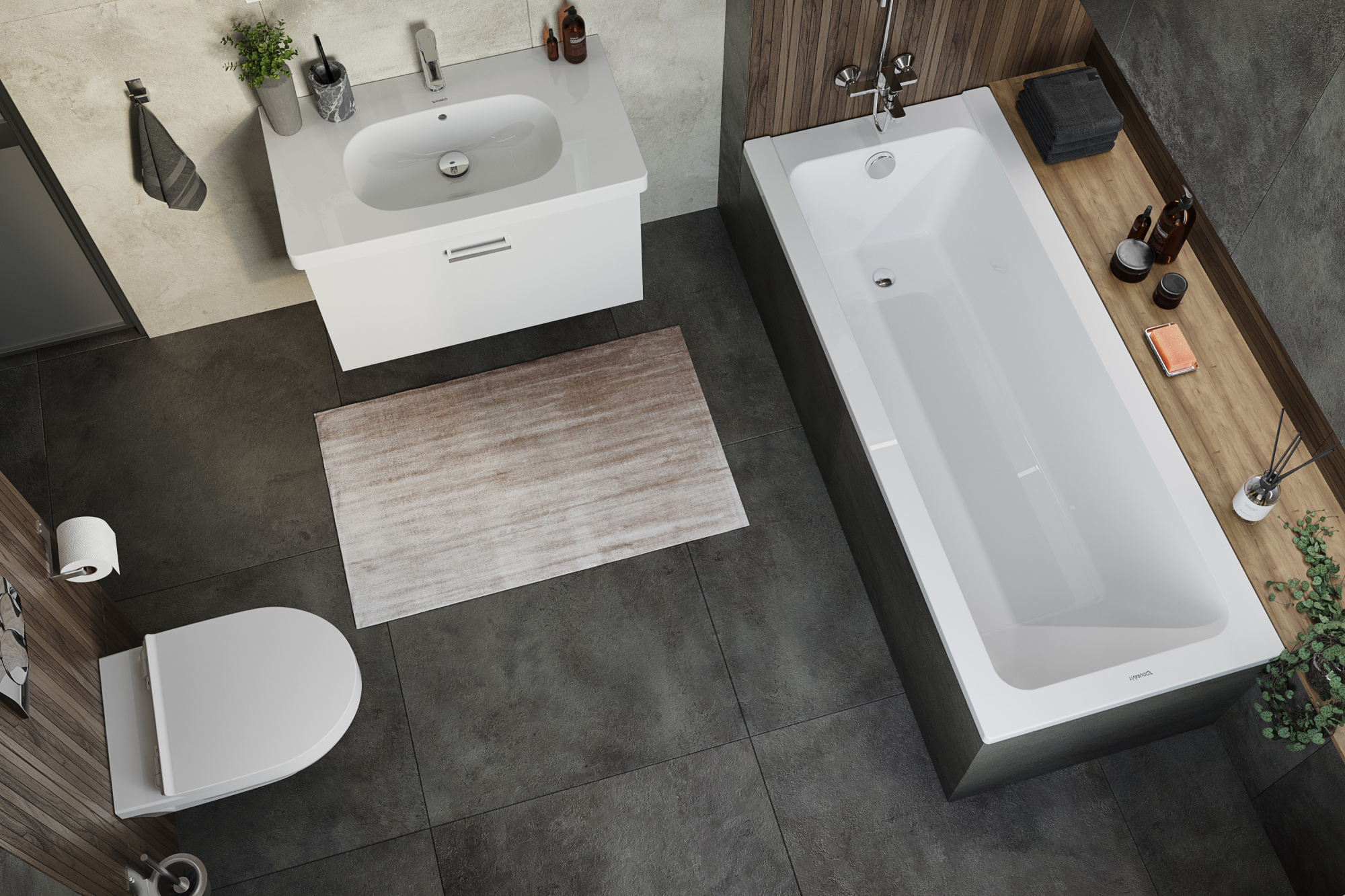 Акриловая ванна Duravit D-code 170x70 фото в интернет-магазине «Wasser-Haus.ru»