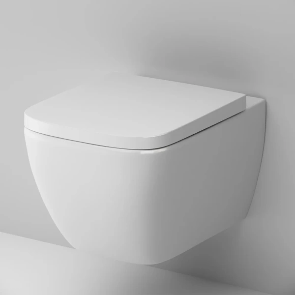Комплект Унитаз подвесной AM.PM Gem C901701SC безободковый, с микролифтом + Крепления Geberit Duofix 111.815.00.1 к стене + Шумоизоляция + Инсталляция UP 320 111.300.00.5 + Кнопка Sigma 01 115.770.21.5 хром фото в интернет-магазине «Wasser-Haus.ru»