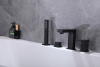 Смеситель ABBER Daheim AF8213B на борт ванны, черный матовый фото в интернет-магазине «Wasser-Haus.ru»