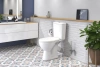 Унитаз-компакт Rosa Стиль белый, с микролифтом фото в интернет-магазине «Wasser-Haus.ru»