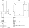 Смеситель для кухни Shouder Atlantic 0320504 фото в интернет-магазине «Wasser-Haus.ru»