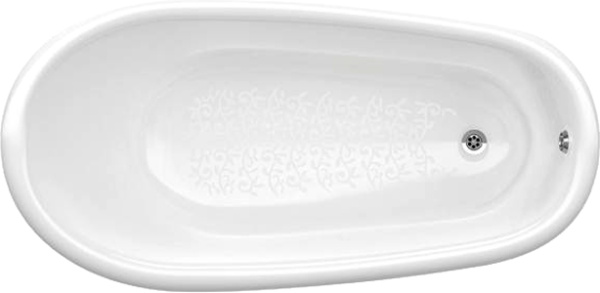 Чугунная ванна Roca Carmen anti-slip 234250007 белая 160х80 фото в интернет-магазине «Wasser-Haus.ru»