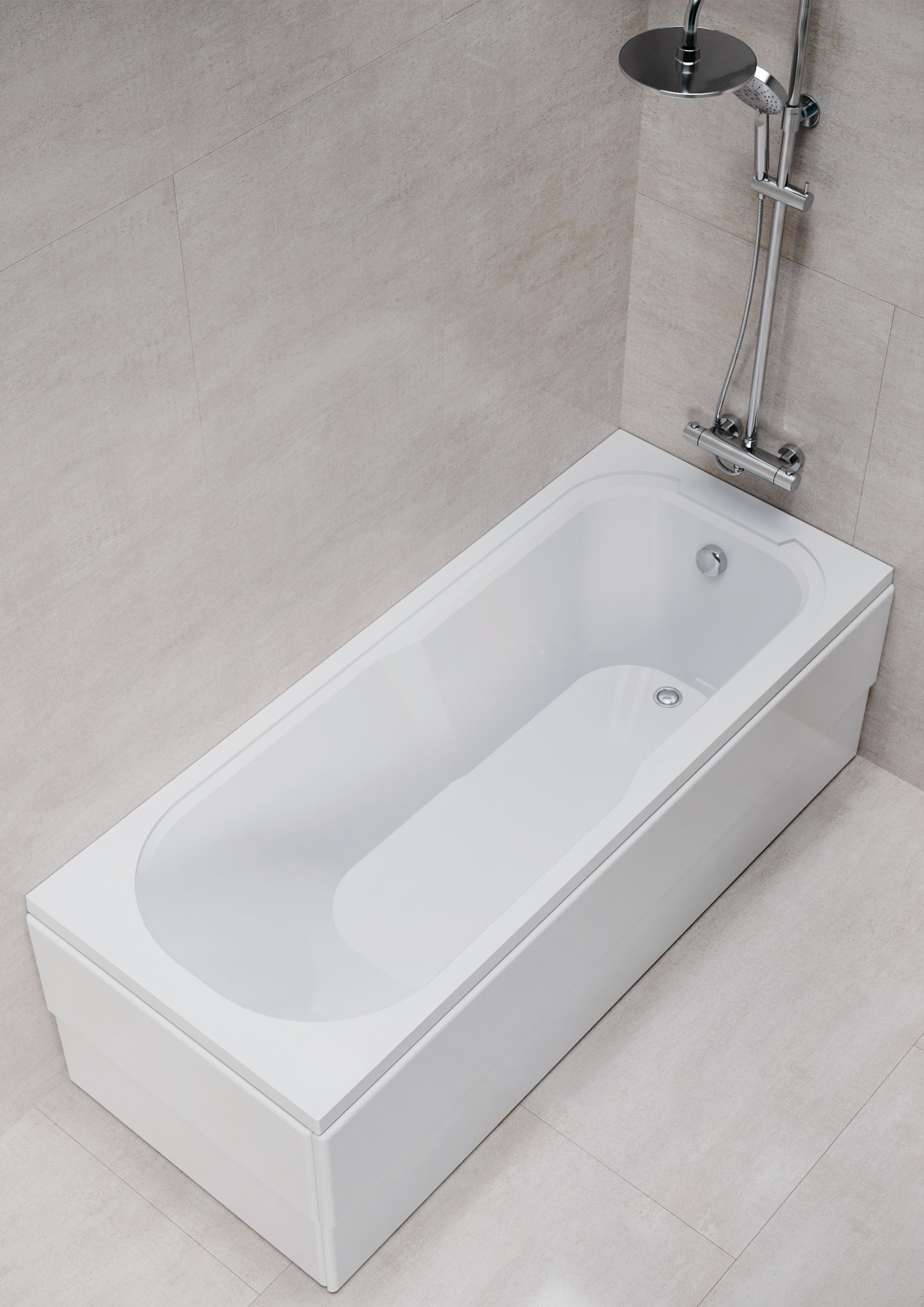 Акриловая ванна VitrA Queen 50860001000 170x70 фото в интернет-магазине «Wasser-Haus.ru»