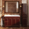 Мебель для ванной Misty Praga 120 бордо патина фото в интернет-магазине «Wasser-Haus.ru»