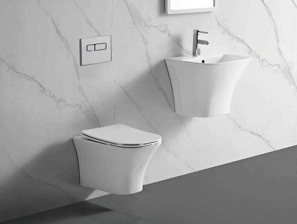 Унитаз подвесной Cerutti Spa Vettore Aria 7190 безободковый, с микролифтом фото в интернет-магазине «Wasser-Haus.ru»