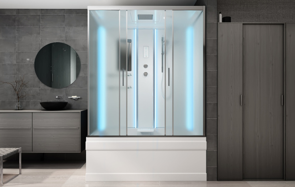 Душевая кабина AvaCan EM4517 LED фото в интернет-магазине «Wasser-Haus.ru»