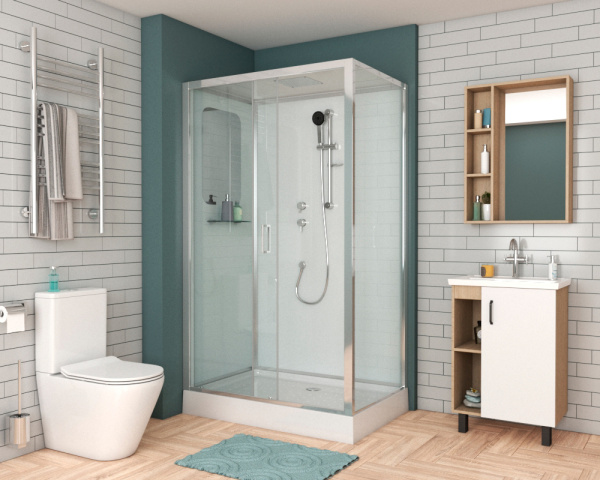 Душевая кабина Niagara Premium NG-6012-01QL 120х80х210 левая фото в интернет-магазине «Wasser-Haus.ru»