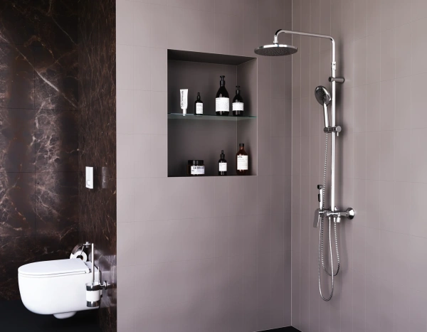 Душевая стойка Damixa Apollo DX220910000 хром фото в интернет-магазине «Wasser-Haus.ru»
