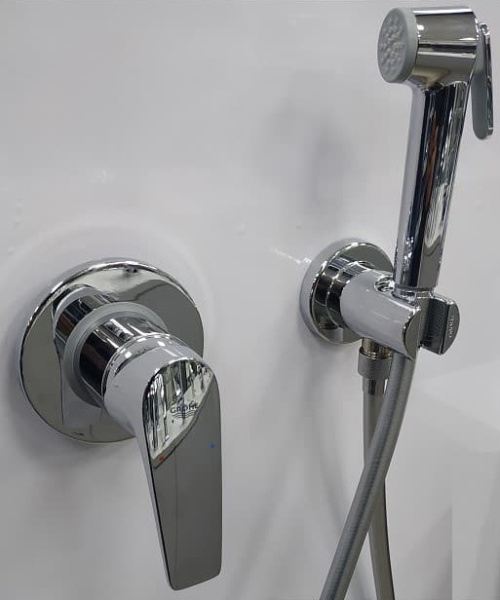 Смеситель Grohe BauFlow 29046000 С ВНУТРЕННЕЙ ЧАСТЬЮ, для душа фото в интернет-магазине «Wasser-Haus.ru»
