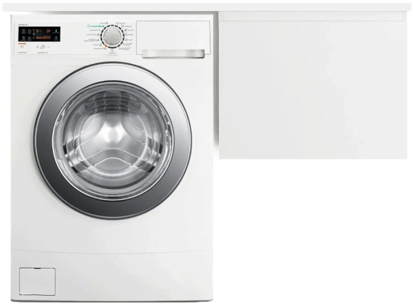 Тумба с раковиной Эстет Dallas Luxe 110 R подвесная, 1 ящик, под стиральную машину фото в интернет-магазине «Wasser-Haus.ru»