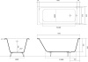 Чугунная ванна Акватек Дельта 180x80 фото в интернет-магазине «Wasser-Haus.ru»