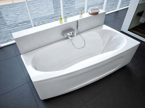 Акриловая ванна Акватек Пандора R, с фронтальным экраном фото в интернет-магазине «Wasser-Haus.ru»