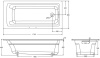 Чугунная ванна Jacob Delafon Archer E6D905-0 170х80 фото в интернет-магазине «Wasser-Haus.ru»