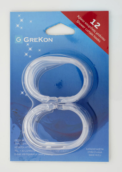 Крючки для шторы Grekon 37CL фото в интернет-магазине «Wasser-Haus.ru»