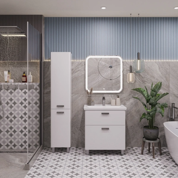 Тумба с раковиной SanStar Gretta 70 фото в интернет-магазине «Wasser-Haus.ru»