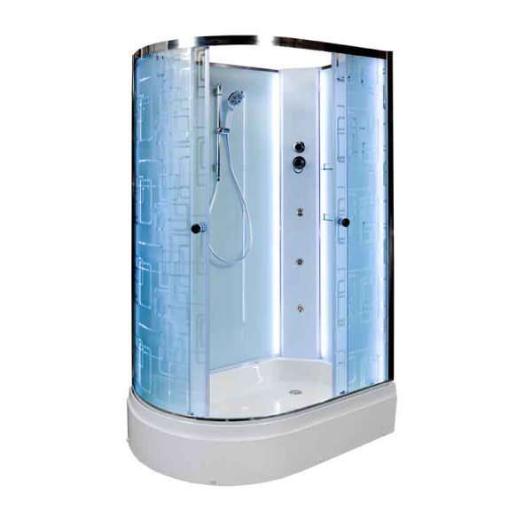 Душевая кабина AvaCan EM2712 N R LED с гидромассажем фото в интернет-магазине «Wasser-Haus.ru»