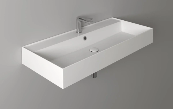 Раковина Simas Agile AG101 bi*1 101x46 см фото в интернет-магазине «Wasser-Haus.ru»