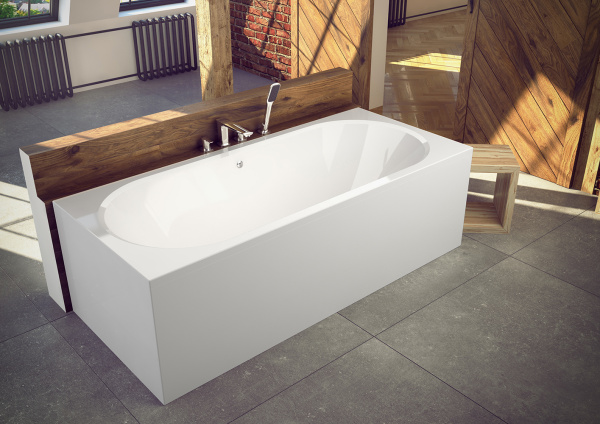 Акриловая ванна Besco Vitae 180x79 фото в интернет-магазине «Wasser-Haus.ru»