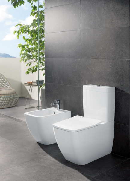 Унитаз-компакт Villeroy & Boch Venticello 4612R0R1 alpin ceramicplus фото в интернет-магазине «Wasser-Haus.ru»