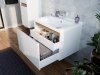 Комплект  Унитаз-компакт Santek Нео Лайт 2РА ДС МЕ + Мебель для ванной STWORKI Стокгольм 60 фото в интернет-магазине «Wasser-Haus.ru»