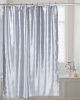 Штора для ванной Carnation Home Fashions Shimmer Pewter фото в интернет-магазине «Wasser-Haus.ru»