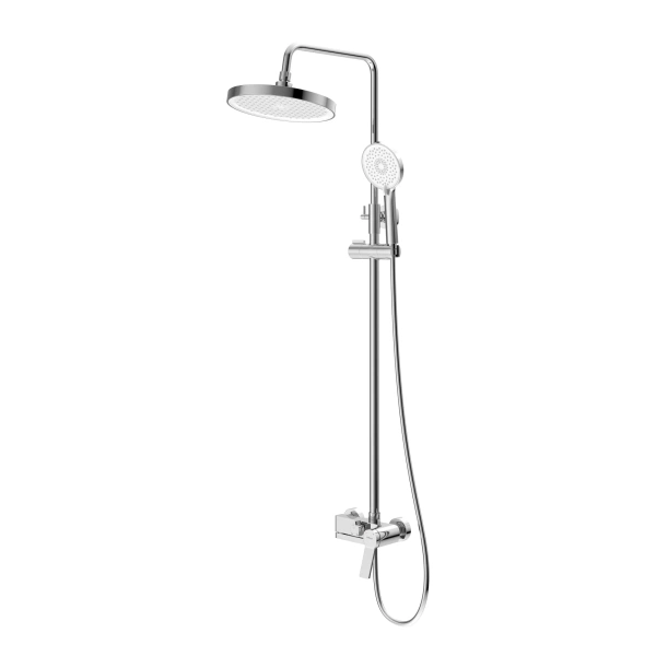 Душевая стойка BelBagno Albano ALBANO-VSCM-CRM, хром фото в интернет-магазине «Wasser-Haus.ru»