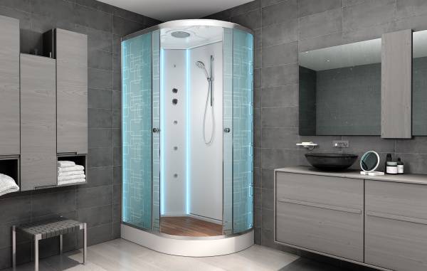 Душевая кабина AvaCan EM1512 N L LED фото в интернет-магазине «Wasser-Haus.ru»