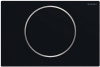 Кнопка смыва Geberit Sigma 10 115.758.14.5 черная матовая, хром глянцевый фото в интернет-магазине «Wasser-Haus.ru»