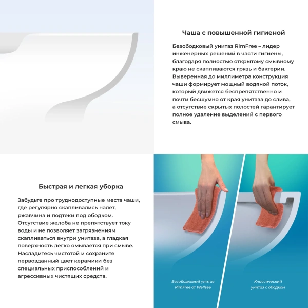 Унитаз подвесной Wellsee Pure BY Wellsee 182605001 безободковый, с микролифтом, матовый серый фото в интернет-магазине «Wasser-Haus.ru»