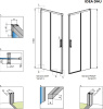 Душевая дверь в нишу Radaway Idea DWJ 140 L фото в интернет-магазине «Wasser-Haus.ru»