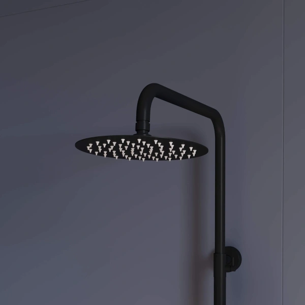 Душевая стойка RGW Shower Panels SP-24B матовый черный фото в интернет-магазине «Wasser-Haus.ru»
