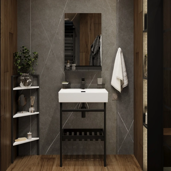 Смеситель для раковины Ideal Standard Ceraplan BD222XG черный фото в интернет-магазине «Wasser-Haus.ru»