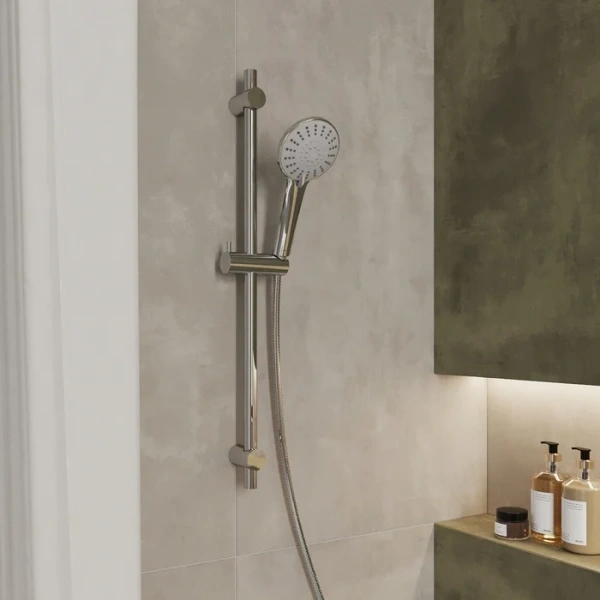 Душевая лейка Milardo Ideal Spa ILS5FCRM18 гляцевый хром фото в интернет-магазине «Wasser-Haus.ru»