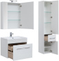 Мебель для ванной Aquanet Августа 75 белая фото в интернет-магазине «Wasser-Haus.ru»
