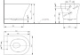 Комплект Унитаз подвесной Toto MH CW162Y#XW безободковый + Крышка-сиденье с микролифтом + Инсталляция Geberit Delta 458.124.21.1 3 в 1 с кнопкой смыва фото в интернет-магазине «Wasser-Haus.ru»