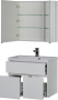 Мебель для ванной Aquanet Латина 80 белая фото в интернет-магазине «Wasser-Haus.ru»
