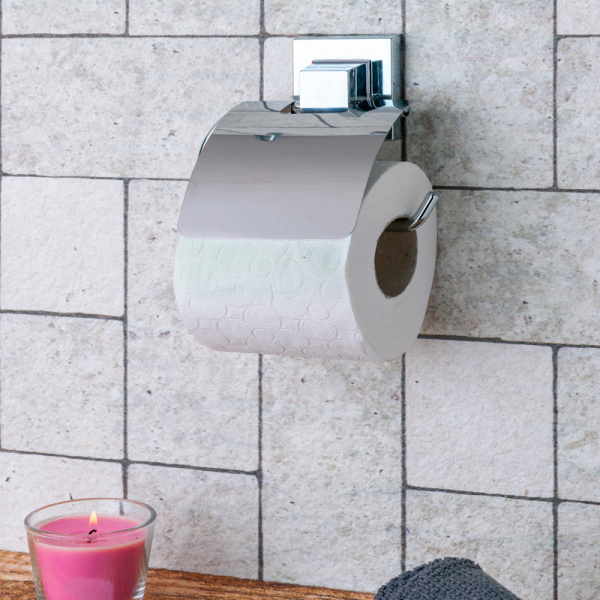 Держатель туалетной бумаги Tekno-tel EasyFIX EF238 самоклеящийся фото в интернет-магазине «Wasser-Haus.ru»