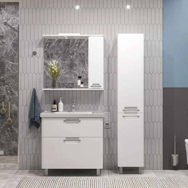 Зеркало SanStar Уника 80 фото в интернет-магазине «Wasser-Haus.ru»