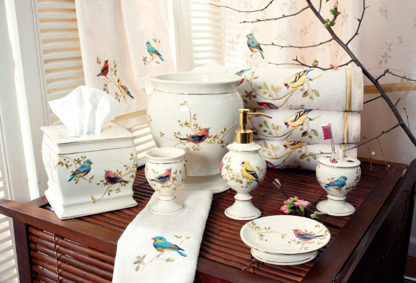 Мыльница Avanti Gilded Birds фото в интернет-магазине «Wasser-Haus.ru»