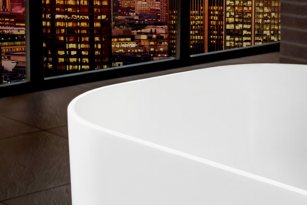 Акриловая ванна Villeroy & Boch Finion UBQ177FIN7N300V101 170x70, кольцо Design золото с подсветкой фото в интернет-магазине «Wasser-Haus.ru»