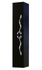 Шкаф-пенал Clarberg Due Amanti 25 черный, ручки хром фото в интернет-магазине «Wasser-Haus.ru»