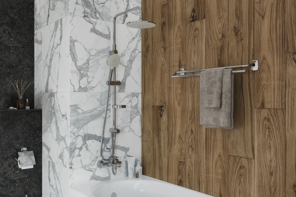 Смеситель для ванны с душем AM.PM Tender F45A10000 фото в интернет-магазине «Wasser-Haus.ru»