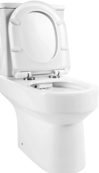 Унитаз-компакт BelBagno Norma BB339CPR безободковый, крышка Piano BB2111SC с микролифтом, бачок BB339T фото в интернет-магазине «Wasser-Haus.ru»
