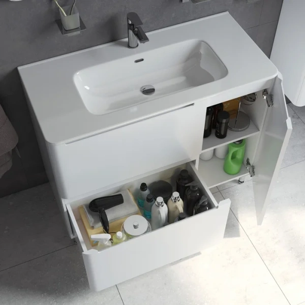 Мебель для ванной IDDIS Edifice 100 напольная фото в интернет-магазине «Wasser-Haus.ru»